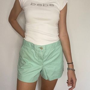 Mint Green Shorts